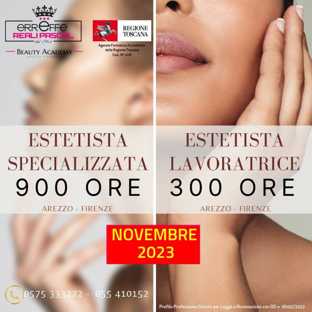 Terzo Anno Estetiste – Firenze – 900 ore